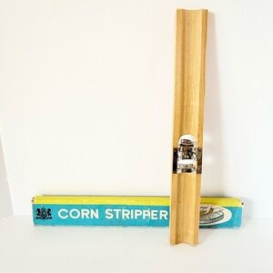 Vintage Wooden Corn Cutter / Corn Stripper with Box – CMI Chadwick, Japan